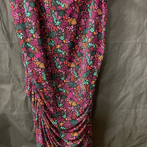 Ava & Viv Black Floral Dress - Picture 11 of 14